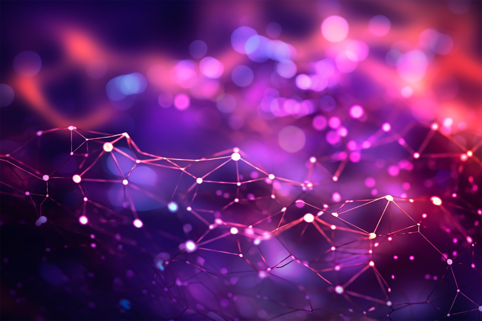 AI search engine reading and connecting multiple content sources