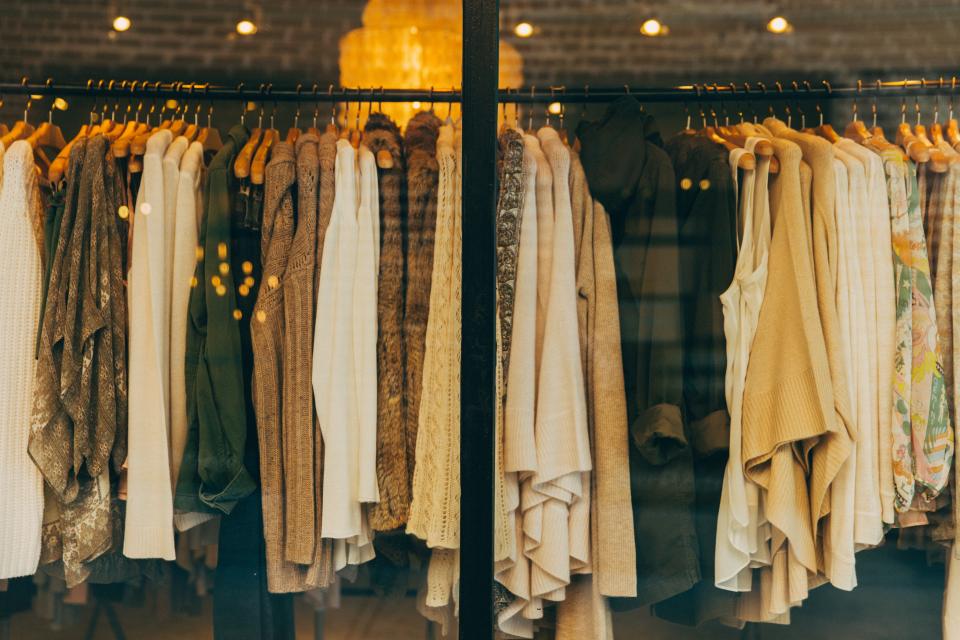 Well-presented products in an online store